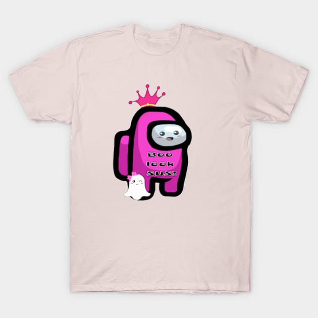 Sus Boo T-Shirt by PBH Merch